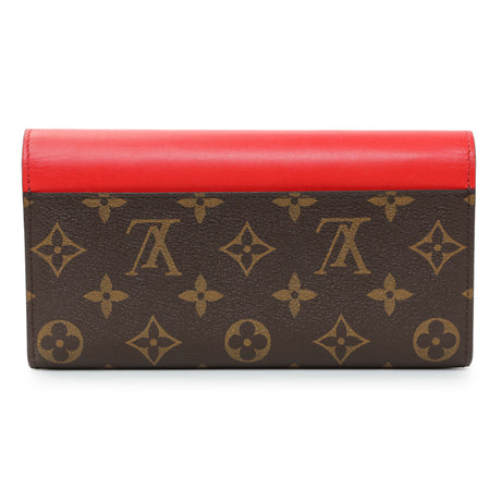 Louis Vuitton Monogram Tribal Mask Sarah Wallet Accessories Louis Vuitton