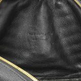 Saint Laurent Black Grain De Poudre Matelasse Monogram Mini Lou Camera Bag