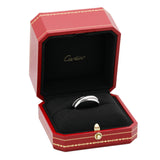 Cartier 18K White Gold Ceramic Trinity Ring Designer Jewellery Cartier