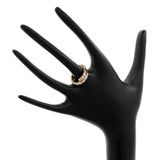 Bulgari 18K Yellow Gold Diamond Serpenti Viper Ring Designer Jewellery Bulgari