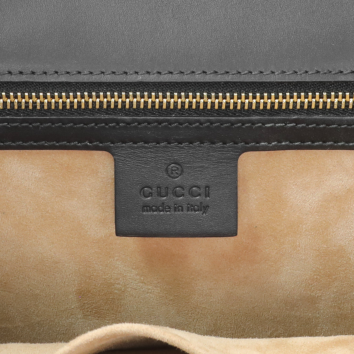 Gucci Black Calfskin Small Sylvie Shoulder Bag Handbags Gucci