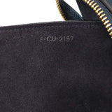 Celine Blue Grained Calfskin Mini Belt Bag