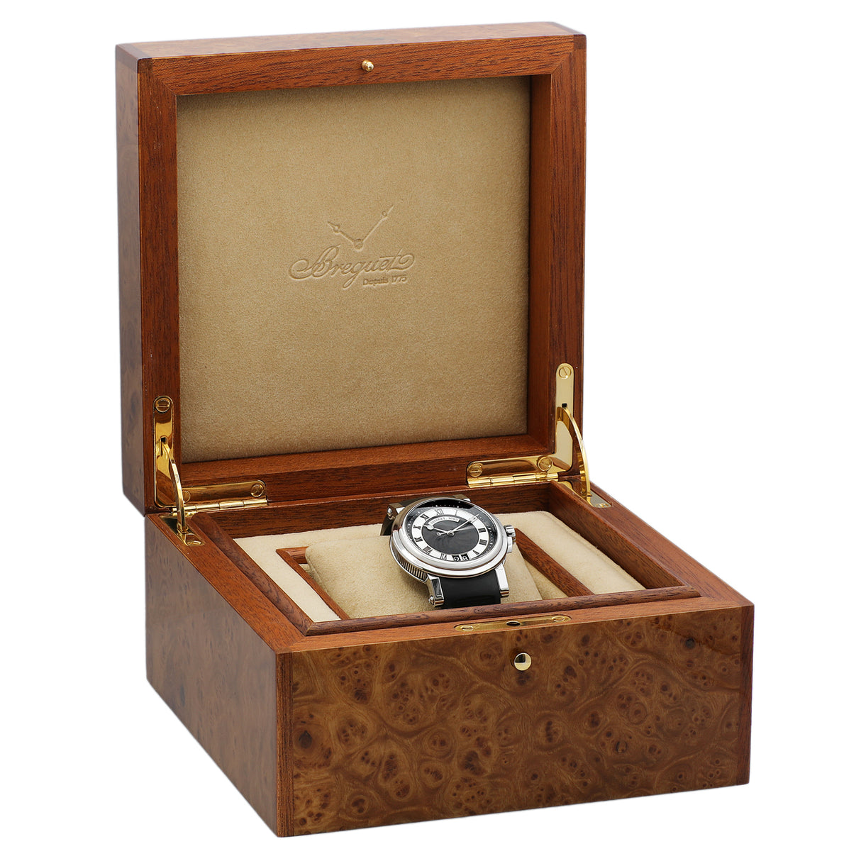 Breguet Stainless Steel Marine Big Date 5817ST