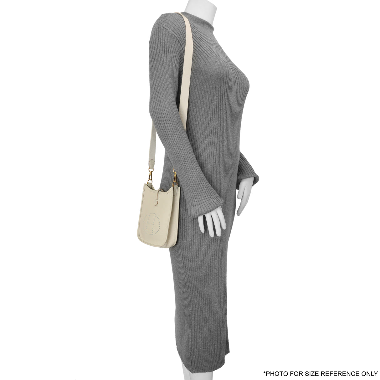 Hermes Beton Clemence Evelyne TPM Handbags Hermes