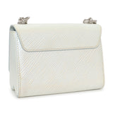 Louis Vuitton Pale White Epi Leather Twist PM with Crystal Buckle Handbags Louis Vuitton