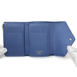 Louis Vuitton Blue Denim Monogram Jacquard Victorine Wallet Accessories Louis Vuitton