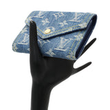 Louis Vuitton Blue Denim Monogram Jacquard Victorine Wallet Accessories Louis Vuitton