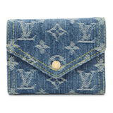 Louis Vuitton Blue Denim Monogram Jacquard Victorine Wallet Accessories Louis Vuitton