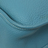 Hermes Blue Jean Clemence Evelyne III GM