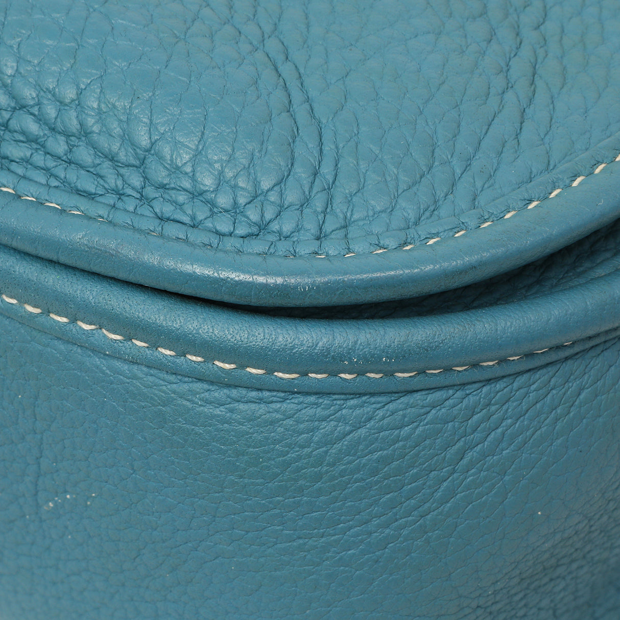 Hermes Blue Jean Clemence Evelyne III GM