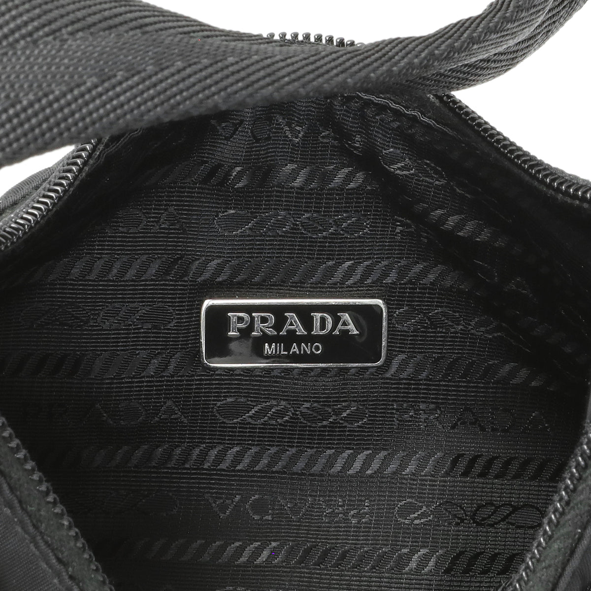 Prada Black Re-Nylon Mini Re-Edition 2000 Bag