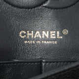 Chanel Dark Grey Caviar Medium Classic Double Flap