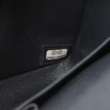 Chanel Dark Grey Caviar Medium Classic Double Flap