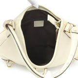 Gucci White Calfskin Abbey D Ring Hobo Handbags Gucci