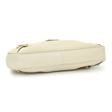 Gucci White Calfskin Abbey D Ring Hobo Handbags Gucci