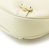 Gucci White Calfskin Abbey D Ring Hobo Handbags Gucci