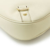 Gucci White Calfskin Abbey D Ring Hobo Handbags Gucci