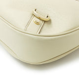Gucci White Calfskin Abbey D Ring Hobo Handbags Gucci