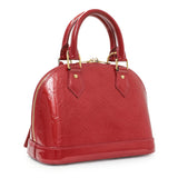 Louis Vuitton Red Vernis Alma BB
