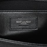 Saint Laurent Black Grain De Poudre Medium Monogram Kate Satchel Handbags Saint Laurent