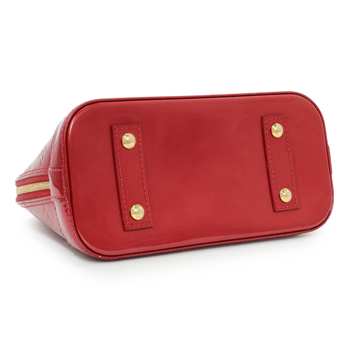 Louis Vuitton Red Vernis Alma BB
