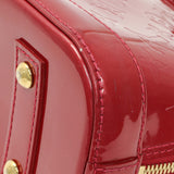 Louis Vuitton Red Vernis Alma BB