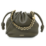 Loewe Donut Chain Mini Flamenco Knot Clutch Handbags Loewe