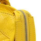 Balenciaga Yellow Agneau Classic Hardware Mini City Handbags Balenciaga