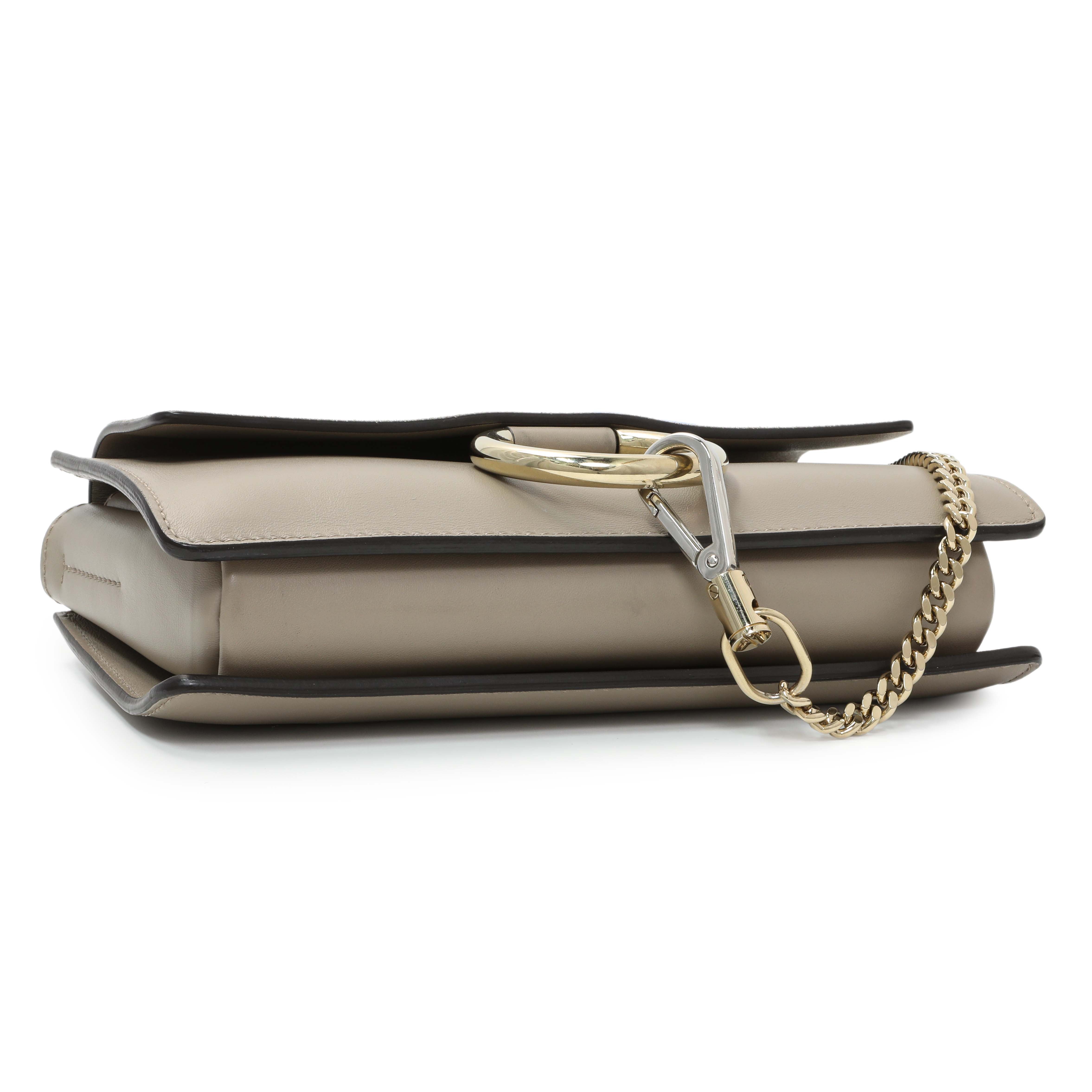 Chloe Grey Suede Calfskin Mini Faye Shoulder Bag – Modaselle