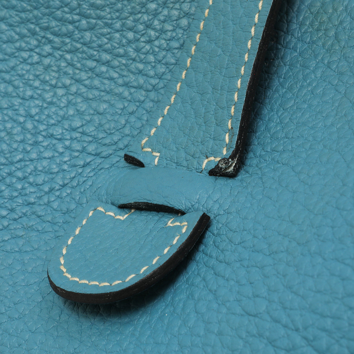 Hermes Blue Jean Clemence Evelyne III GM