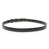 Celine Black Box Calfskin Triomphe Belt Accessories Celine