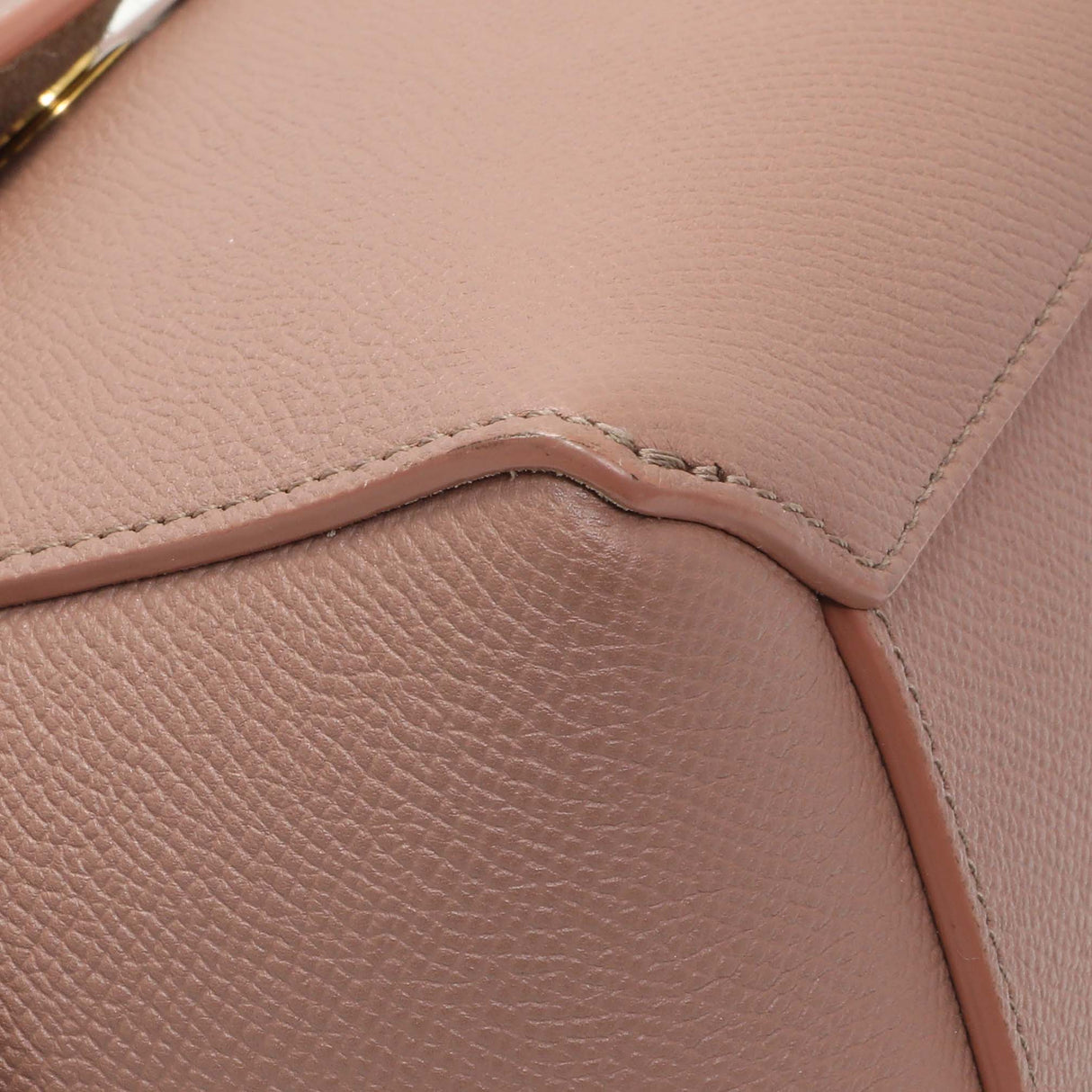 Celine Rose Grained Calfskin Nano Belt Bag Handbags Celine