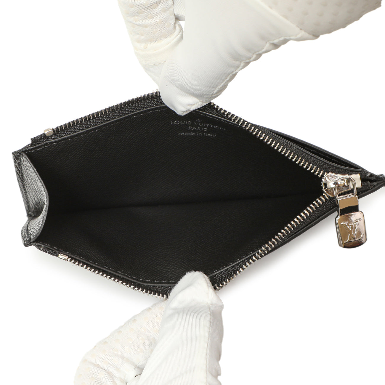 Louis Vuitton Monogram Eclipse Taiga Coin Card Holder – Modaselle