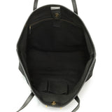 Gucci Black Nubuck Brocade Medium Soft Stirrup Tote Handbags Gucci