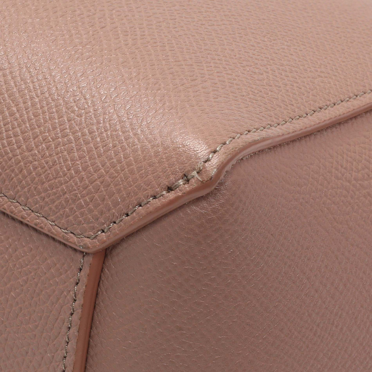 Celine Rose Grained Calfskin Nano Belt Bag Handbags Celine