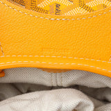 Goyard Yellow Goyardine Beluga Mini Bucket Bag