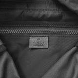 Gucci Black Techno Canvas Web Drawstring Backpack