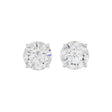 14K White Gold 2.40 Carat Diamond Stud Earrings Fine Jewellery Modaselle