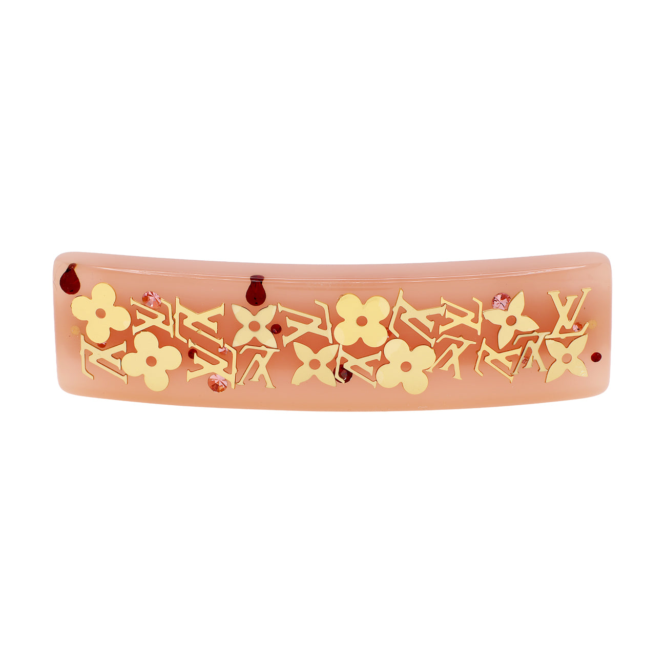 Louis Vuitton Pink Resin Inclusion Hair Clip – Modaselle