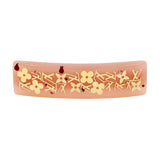 Louis Vuitton Pink Resin Inclusion Hair Clip Accessories Louis Vuitton