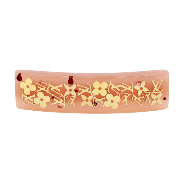 Louis Vuitton Pink Resin Inclusion Hair Clip – Modaselle display picture 3