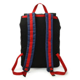 Gucci Black Techno Canvas Web Drawstring Backpack