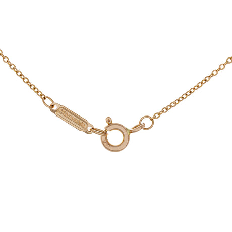 Tiffany & Co. 18K Rose Gold Twist Knot Pendant Designer Jewellery Tiffany and Co