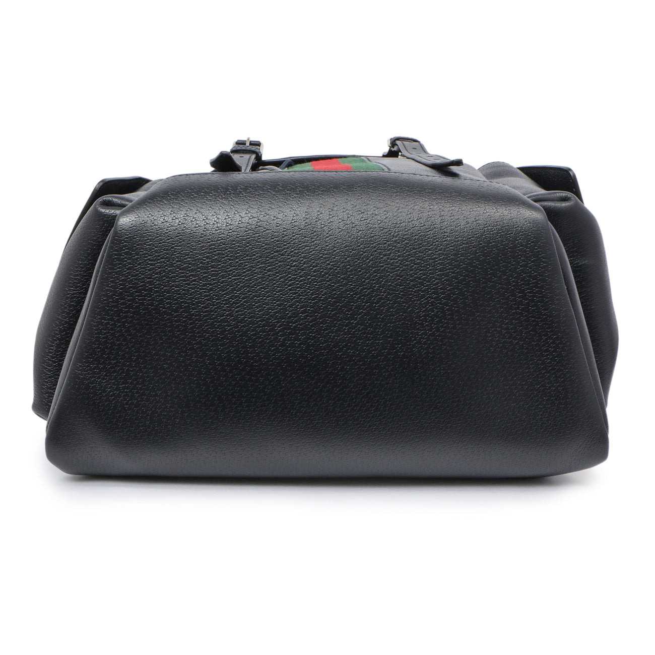 Gucci Blue Grained Calfskin Ophidia Double Buckle Backpack – Modaselle