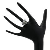 18K White Gold 12.58mm Tahitian Pearl Diamond Ring Fine Jewellery Modaselle