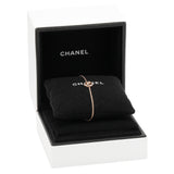 Chanel 18K Beige Gold Diamond Coco Bracelet Designer Jewellery Chanel