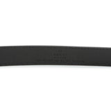 Gucci Black Calfskin GG Marmont 20mm Belt