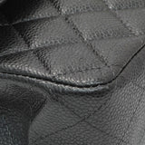 Chanel Dark Grey Caviar Medium Classic Double Flap