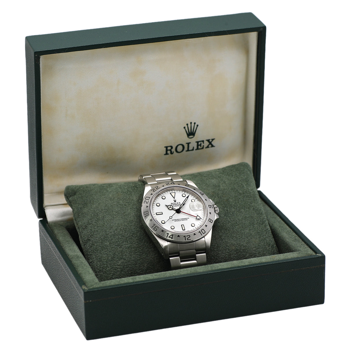 Rolex Stainless Steel Explorer II 16570 Watches Rolex