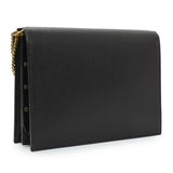 Saint Laurent Black Grain De Poudre Monogram Cassandra Clasp Bag Handbags Saint Laurent